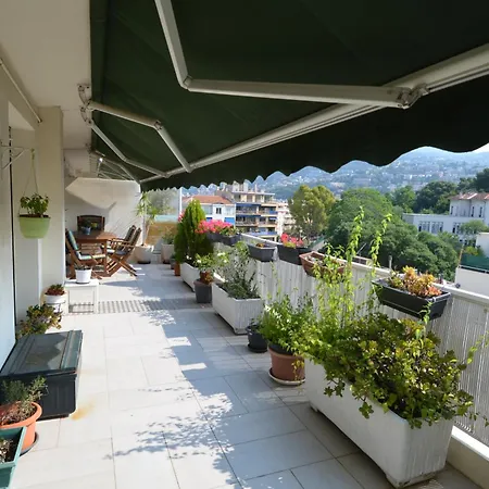 Apartment Phoenix - 4 Personnes Avec Superbe Terrasse, Clim Et Parking Le Port De Nizza